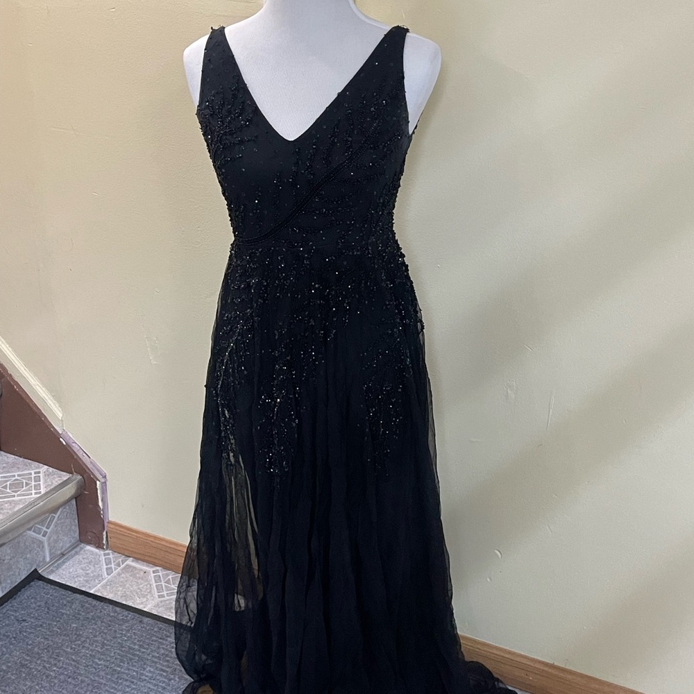 Elegant Black Evening Gown